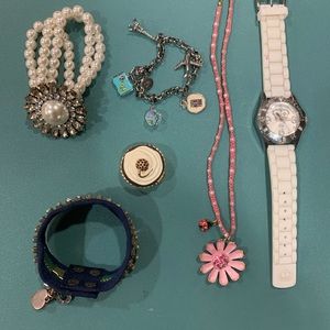 Vintage juicy Couture Jewelry 6 pieces